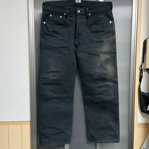 IRON HEART 21oz EXTRA HEAVY DENIM 黒鎧 アイアンハート ヘビーブラック デニムパンツ size 36