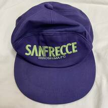 サンフレッチェ広島 キャップ 帽子 紫 パープル _画像1