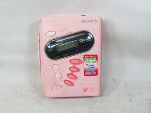 δSONY WALKMAN WM-FX202 ピンク　ソニー カセットウォークマン ポータブルカセットプレーヤー