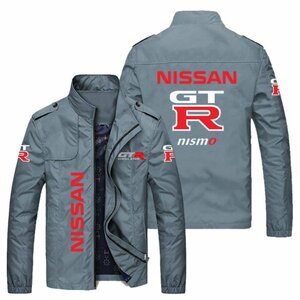 01★日産 NISMO GTR★モータースポーツ ロゴ 冬服 防水防風ジャケット アウトドアスポーツウェア 釣り服 長袖 スレーシング スウェット