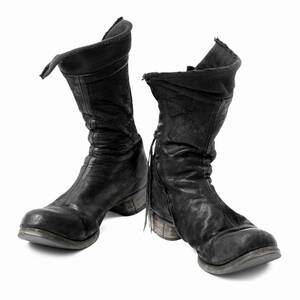 Portaille exclusive PL20 Layered Zip Boots (BANDOLERO/BLACK) 定価93500円 ポルタユ LOOMOSAKA A.F ARTEFACT incarnation N/07