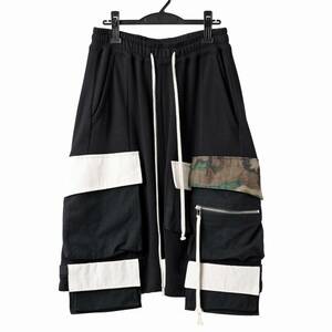 A.F ARTEFACT x LOOM exclusive ternary DROPCROTCH CARGO SHORTS 定価34100円 エーエフアーティファクト N/07 JULIUS リックオウエンス