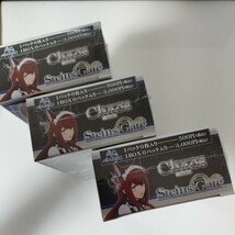 カオス　chaos 未開封エクストラブースターボックス３個セット　シュタインズ・ゲート　STEINS;GATE_画像2