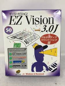 CY-458 貴重品 EZ Vision3.0J 日本語版 マルチメディアサウンドパックⅢ Mac/Win 激レア