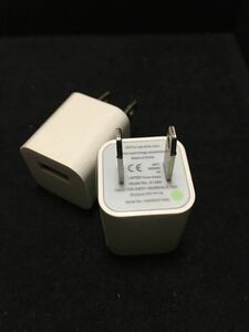 新品★ACアダプター★USB電源アダプター★iPhone アンドロイドスマホ/充電器プラグ/シングルポート/純正品質/コンパクト設計