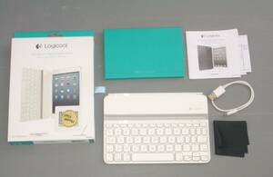  Logicool iPad mini для Ultra тонкий клавиатура Mini ( работа OK, принадлежности все иметь ) Logicool ULTRA THIN KEYBOARD MINI беспроводной Bluetooth