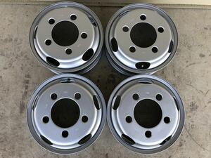 TOPY THB 15×5J 5穴 日野 デュトロ トヨタ ダイナ トヨエース 等 スチール ホイール 両面再塗装 4本 セット