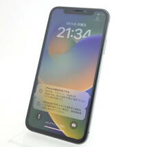 【ジャンク】iPhoneX 256GB スペースグレイ docomo版SIMロック解除品 タッチ誤作動 背面割れ FaceID不良 部品取り用_画像1