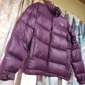 THE NORTH FACE ザ・ノースフェイス 700 フィルパワー FP ダウン JACKET ジャケット 防寒 ヌプシ Lサイズ(メンズS～M)トップス TOPS ウェア