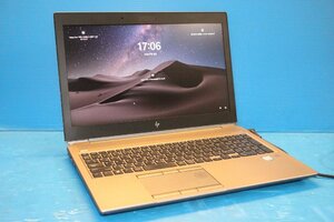 ■HP■ ZBook 15 G5 Mobile Workstation / Core i7-8850H 2.6GHz / メモリ 16GB / NVMe 512GB / Quadro P2000 / Win11Proセットアップ済み