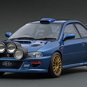 IG 1/18 ignition model 希少品 スバル GC8改 インプレッサ 22B STI version 1636 イグニッションモデル ミニカー SUBARUの画像1