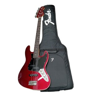 Fender Japan Aerodyne Jazz Bass Uシリアル レッドブラック エレキベース　エアロダイン