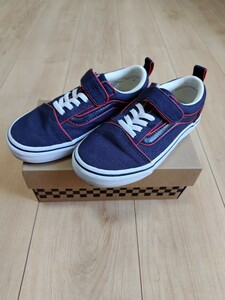 バンズ　VANS　スニーカー　キッズ　子供　19cm 