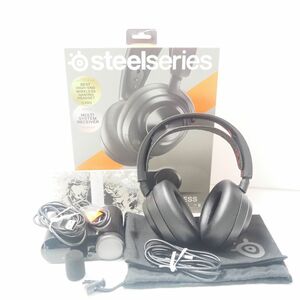 美品 steelseries スティールシリーズ ARCTIS NOVA PRO WIRELESS 61520 ワイヤレスゲーミングヘッドセット FPS eスポーツ HY797W3