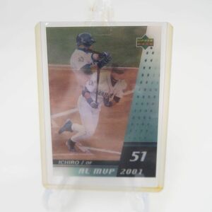 1円 難有 Upper Deck イチロー AL MVP 2001 3Dカード ベースボールカード イチロー 鈴木一朗 プロ野球 スポーツ HU866C