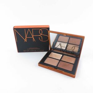 1円 美品 NARS ナーズ クワッドアイシャドー アイシャドウパレット 03139 ブラウン系 残量多 BO5856N