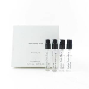 1円 美品 Maison Louis Marie メゾンルイマリー Discovery set オードパルファム 1.5ml×4 EDP フレグランス 香水 残量多 BY7366AH