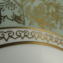 美品 WEDGWOOD ウェッジウッド コロンビア セージグリーン カップ＆ソーサー 2客 ペア ティー コーヒー SM1664F_画像6