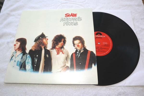 【オリジナル盤】SLADE-NOBODYS FOOLS..SUPERB! 1ST UK PRESS NM-EX VINYL LP 1976　NOBODY'S FOOL