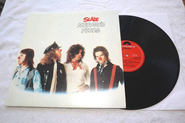 【オリジナル盤】SLADE-NOBODYS FOOLS..SUPERB! 1ST UK PRESS NM-EX VINYL LP 1976 NOBODY'S FOOL