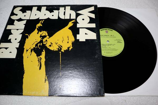 【オリジナル】Black Sabbath - Vol. 4 - OG 1972 LP - WARNER BROS
