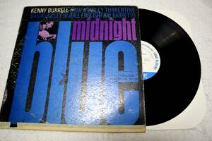 【オリジナル版】Kenny Burrell - Midnight Blue - 1963 Mono LP - BLUE NOTE - EAR - RARE JAZZ