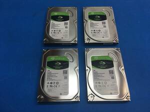 中古 SEAGATE製 1T HDD ST1000DM010 2020年製 4枚セット