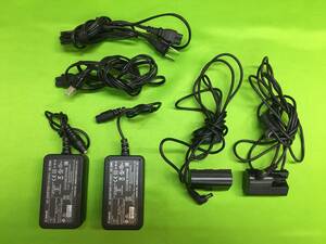 中古 CANON ACアダプターキット ACK-E6N （DC COUPLER DR-E6）　2個セット　