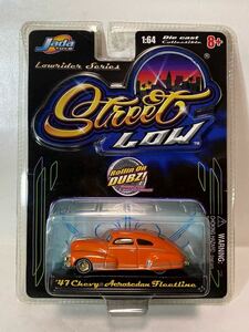 JADA 1/64 Street LOW '47 CHEVY FLEETLINE シェビー　フリートライン　ローライダー　デイトン Dayton ゴールド