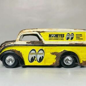 Hot Wheels 1/64 Special Delivery Milk Truck Mooneyes ラット カスタム品 スペシャルデリバリー ミルクトラック ムーンアイズの画像5