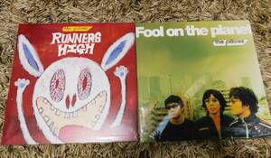 ■ the pillows LP レコード2枚セット RUNNERS HIGH / Fool on the planet 未視聴 新品同様 ピロウズ 山中さわお