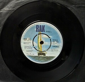 ☆SMOKIE/NEEDLES AND PINS 1977'UK RAK 7INCH