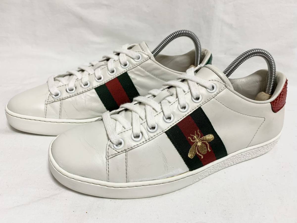 美品】GUCCI グッチ レディース スニーカー 靴 シューズ ローカット