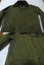 80s Barbour バブアー BURGHLEY バーレイ オイルドコート/ビンテージ40s50s60s90sイギリス軍 British Army ROYAL NAVY ENDURANCEベンタイル_画像4