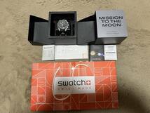 ☆未使用品/オメガ×スウォッチ/ムーン（月）/OMEGA×SWATCH/Mission to the moon/国内正規店購入_画像1