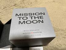 ☆未使用品/オメガ×スウォッチ/ムーン（月）/OMEGA×SWATCH/Mission to the moon/国内正規店購入_画像4