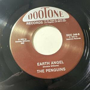 The Penguins - Earth Angel (Will You Be Mine) ☆US RE 7″☆Doo Wop☆バックトゥザフューチャーダンスパーティの曲