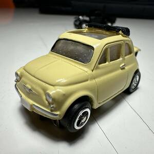 Auto World Xtraction☆ルパン三世 カリオストロの城 ☆FIAT 500（追跡バージョン）レジンカスタム☆AFX/TYCO/HOスロットカー