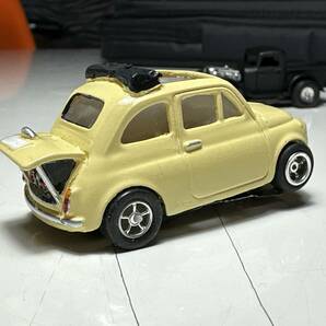 Auto World Xtraction☆ルパン三世 カリオストロの城 ☆FIAT 500（追跡バージョン）レジンカスタム☆AFX/TYCO/HOスロットカーの画像4