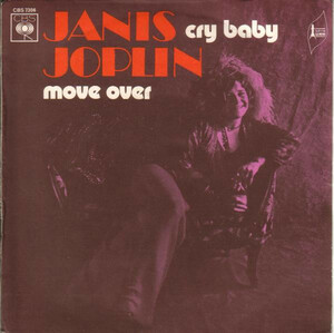 Janis Joplin - Cry Baby / Move Over ☆フランスORIG 7″☆ミス・ディオールのCM曲☆ナタリーポートマンCM