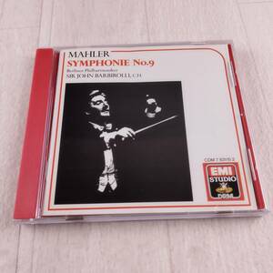 1MC5 CD SIR JOHN BARBIROLLI.C.H BERRLINER PHILHARMONIKER GUSTAV MAHLER SYMPHONIE NO.9