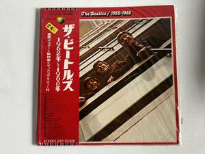①j730◆The Beatles ザ・ビートルズ◆レコード 1962年～1966年 LP 洋楽 帯 APPLE EAS-9032B