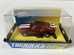 ⑮j908◆JOHNNY LIGHTNING ジョニーライトニング◆スロットカー THUNDER JET 500 HO GM シボレー ミニカー 未使用 保管品