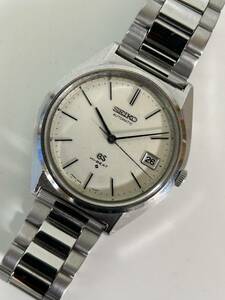 ②3◆SEIKO セイコー◆腕時計 GS グランドセイコー Hi-BEAT 5645-7010 AUTOMATIC 機械式 自動巻き メダリオン