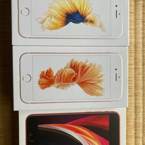 【箱のみ】iPhone 6s iPhoneSE 一部付属品付き