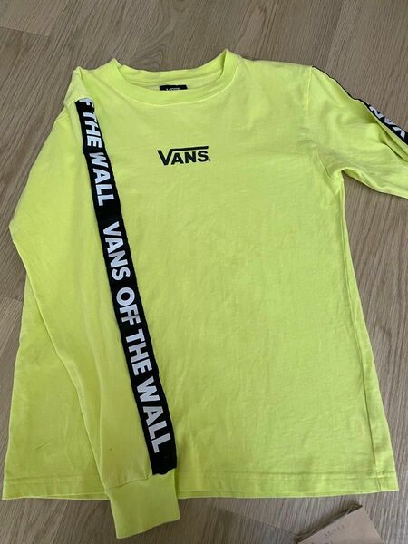 VANS バンズ Tシャツ ロンT イエロー