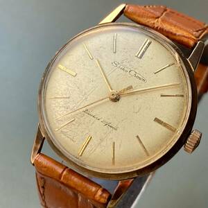 【動作良好】セイコー クラウン アンティーク 腕時計 1960年 手巻き SEI