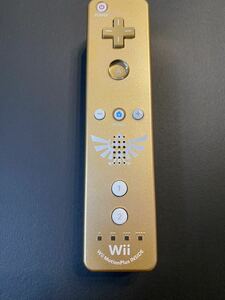 Wii リモコンプラス ゴールド　美品