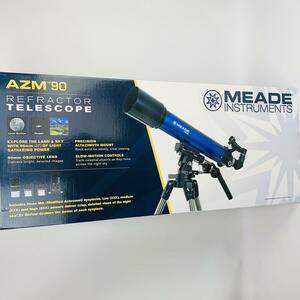 美品 MEADE ミード社 屈折式 天体望遠鏡 AZM-90
