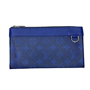 LOUIS VUITTON ルイヴィトン M30278 ポシェット・ディスカバリーＰＭ クラッチポシェット タイガラマ ブルー